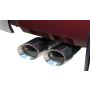 Corsa Performance 14577 3.0in. Cat-Back Single Side Exit with Twin 4.0in. Polished Pro-Series Tips
