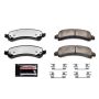 PowerStop Z36-974A PowerStop - Z36 Truck and SUV Carbon-Fiber Ceramic Brake Pads with Hardware Kit