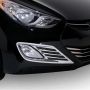Putco 400508 07-17 Jeep Wrangler - Fog Lamp Bezel - Will not Fit Sahara Edition Fog Lamp Overlays & Rings