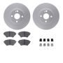 Dynamic Friction 4512-80059 Rotor Kit