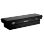 Tradesman 86401 Steel Cross Bed Truck Tool Box (70in/Front Opening.) - Black