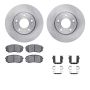 Dynamic Friction 6512-21068 Rotor Kit