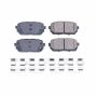 PowerStop 17-1296 PowerStop - Z17 Low-Dust Ceramic Brake Pads with Hardware