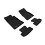 3D Maxpider 15-22 Ford Mustang Elegant 1st 2nd Row (2 Eyelets) - Floor Mat Set (Black)
