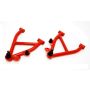BMR Suspension AA007R A-arms, Lower, DOM, Non-adjustable, Polyurethane Bushings, No Spring Pocket