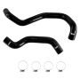 Mishimoto MMHOSE-RGR-19BK 2019+ Ford Ranger 2.3L EcoBoost Silicone Hose Kit - Black