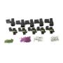 PAINLESS WIRING PWI70464 4 Circuit Square Connect or Weatherpack Kit 5each