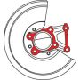SPECIALTY PRODUCTS COMPANY 71763 .75 DEG FORD CAMBER SHIM