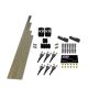 Nitrous Express 13391 6-CYL SHARK PLUMB KIT W/ 2 SOLENOIDS & 150HP JETS, INCL HARDWARE