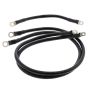 All Balls Racing 79-3007-1 80-81 Harley FLH Electra Glide Battery Cable Kit Black
