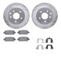 Dynamic Friction 7512-67099 Rotor Kit