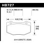 Hawk Performance HB727Z.592 Performance Ceramic Disc Brake Pad