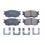 PowerStop 17-1156 PowerStop - Z17 Low-Dust Ceramic Brake Pads with Hardware