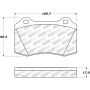 Stoptech 308.05920 Street Touring Brake Pads