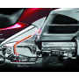 Kuryakyn 7366 Louvered Transmission Cover 01-17 Honda GL1800 Chrome