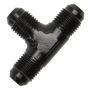 Russell Performance -8 AN Flare Tee Fitting (Black)