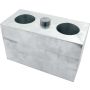 ALLSTAR PERFORMANCE ALL56065 Aluminum Lowering Block Billet 3.00in