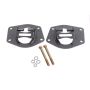BMR 10-15 5th Gen Camaro Coilover Conversion Kit Rear Upper Mount - Black Hammertone