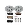 PowerStop KOE5181 OE Stock Replacement Low-Dust Ceramic Brake Pad and Rotor Kit