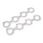 Stainless Works HF462V163 Small Block Ford 4.6L 2V Round Port Header 304SS Exhaust Flanges 1-5/8in Primaries