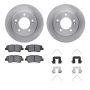 Dynamic Friction 6512-03323 Rotor Kit