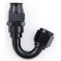 FRAGOLA FRG681508-BL Hose Fitting #8 150 Deg PTFE Black
