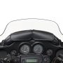 Willie & Max 04725 06-13 HD FL/FLH/FLT/FLHT Two Pouch Windshield Bag (21.25inL x 6.5inH x 2.25inD) - Black