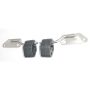 PYPES PERFORMANCE EXHAUST PYPMHV6 Mustang Muffler Hangers Stainless Steel (PR)