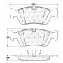 Stoptech 305.05580 Street Select Brake Pads - Rear