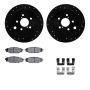 Dynamic Friction 8512-13043 Rotor Kit