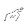 CORSA Performance 24425 Corsa 2009-2019 -14 Dodge Ram Quad Cab/Short Bed 1500 4.7L V8 Polished Sport Cat-Back Exhaust
