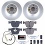 PowerStop CRK5694 Genuine Geomet Coated Rotor and Carbon-Fiber Ceramic Brake Pad Kit