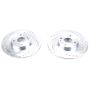 PowerStop JBR1726XPR PowerStop Evolution Performance Drilled, Slotted & Plated Brake Rotor Pair