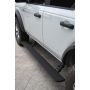 Go Rhino 20412974PC RealTruck 21-24 Ford Bronco 4dr VoltStep Electric Running Board Kit (No Drill) - Tex. Blk