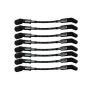 Moroso 73727 GM LS Ignition Wire Set - Ultra 40 - Unsleeved - Coil-On - 9.75in Wire - 135 Degree - Black