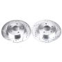PowerStop AR8295XPR PowerStop Evolution Performance Drilled, Slotted & Plated Brake Rotor Pair