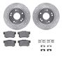 Dynamic Friction 7512-59049 Rotor Kit