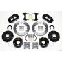 Wilwood 140-9223 Narrow Superlite 4R Rear P-Brk Kit 12.88in Ford 8.8 w/2.5in Offset-5 Lug