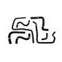 Mishimoto MMHOSE-SUB-ANC4BK 06-07 Subaru STI / 06-07 WRX Black Silicone Ancillary Hoses