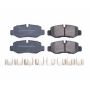 PowerStop 17-1893 PowerStop - Z17 Low-Dust Ceramic Brake Pads with Hardware