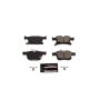 PowerStop Z23-1901 PowerStop - Z23 Daily Driver Carbon-Fiber Ceramic Brake Pads with Hardware Kit