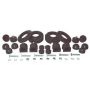 Prothane 18-1701-BL 96-04 Toyota Tacoma 1.5in Front Lift Spacer - Black