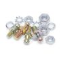 Edelbrock Carb Throttle Ball Assortment Holley Service Parts Pack of 4