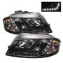 SPYDER 5008510 Projector Headlights - DRL - Black