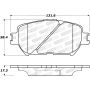Stoptech 308.09081 Street Brake Pads