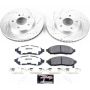 PowerStop K6492-36 Z36 Truck and SUV Carbon-Fiber Ceramic Brake Pad and Drilled & Slotted Rotor Kit