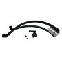 J&L 11-14 Ford F-150/Ford F-150 Raptor 6.2L Passenger Side Oil Separator 3.0 - Clear Anodized