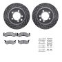 Dynamic Friction 7512-40010 Rotor Kit