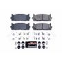 PowerStop Z23-1293 PowerStop - Z23 Daily Driver Carbon-Fiber Ceramic Brake Pads with Hardware Kit