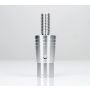 NRG SKA-014SL 14mm Euro Aluminum Adapter w/ M10x1.5 Thread Pitch - Silver
